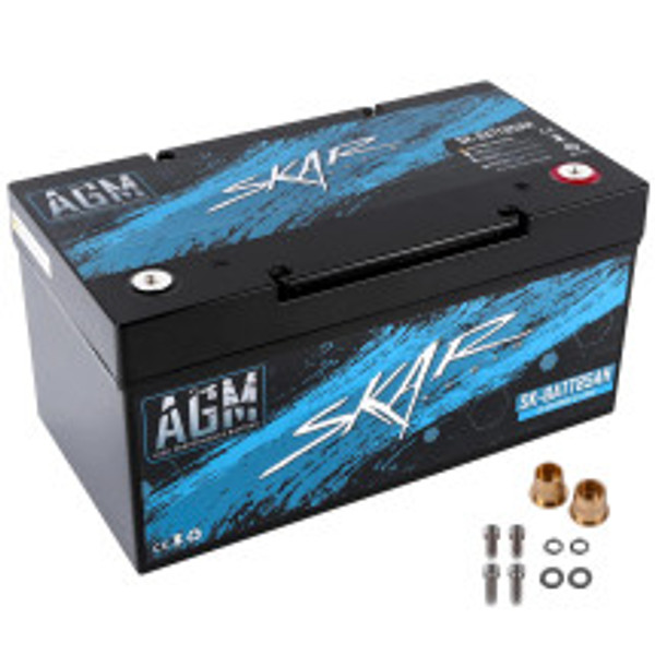 Skar Audio SK-BATT85AH 12V AGM 1,275 Amp 85Ah Car Audio Battery