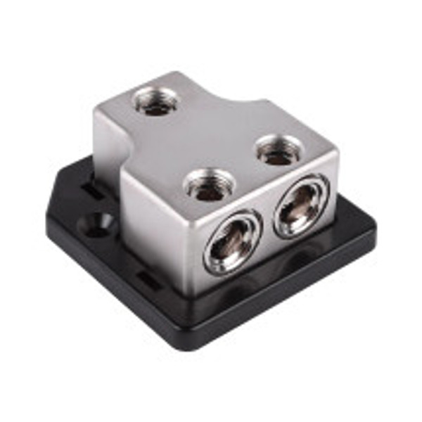 Skar Audio SK-DIST-BLK6 1 x 0/4 Gauge to 1 x 0/4 Gauge Power Distribution Block