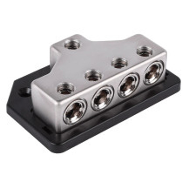 Skar Audio SK-DIST-BLK7 1 x 0/4 Gauge to 4 x  0/4 Gauge Power Distribution Block