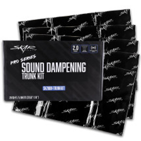 Skar Audio SK2MM-TRUNKKIT Automotive Sound Deadening Trunk Kit - 5 Sheets