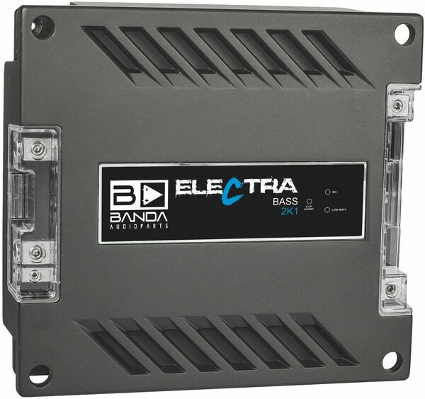 Banda Electra 2K1 Bass 2000 Watt 1 Ohm Car Amplifier