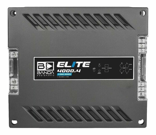 Banda Elite 4000.4 4000 Rms 1 Ohm 4 Channels Amplifier