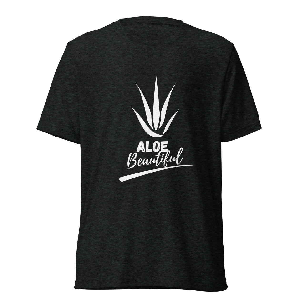 Aloe Beautiful T-Shirt | S | Charcoal-Black Triblend