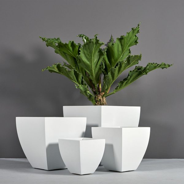 Lima Square Tapered Planters - Jay Scotts | Plant Addicts