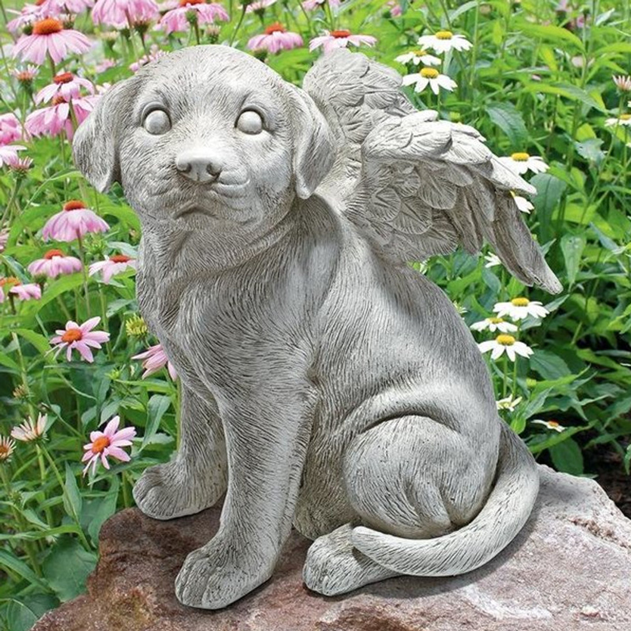 Loving Friend, Memorial Pet Dog Garden Statue