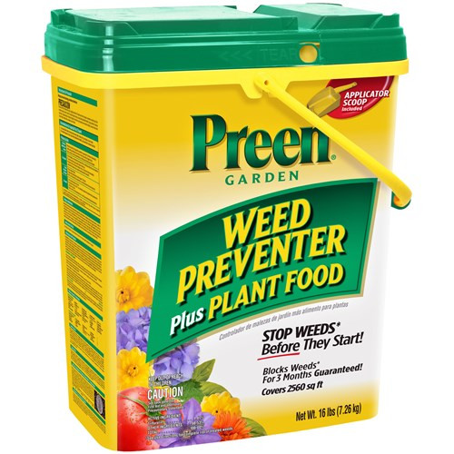 Preen Weed Preventer & Plant Food 16 LB - Thumbnail 4