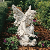 Fiona Flower Fairy Garden Statue in the Garden