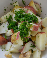 Purslane and Chive Warm Potato Salad Recipe