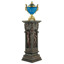 Fontaine des Innocents Plant Stand With Urn on TopFontaine des Innocents Plant Stand
