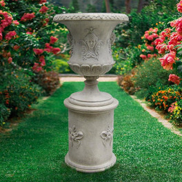 Goddess Flora Architectural Garden Urn Planter Statue