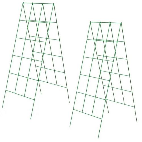 Green A-Frame Garden Trellises