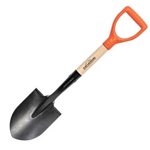Shovel round-point digging shovel