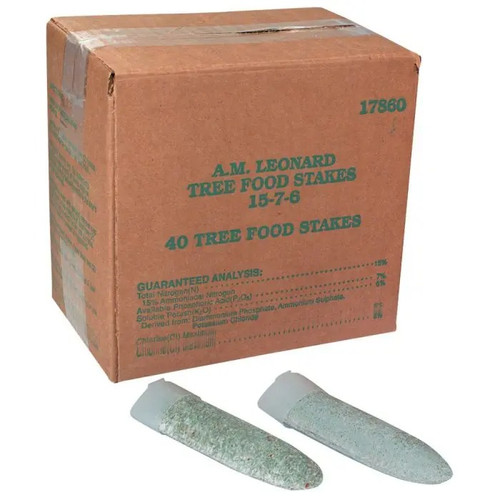 Tree food stakes box with spikes