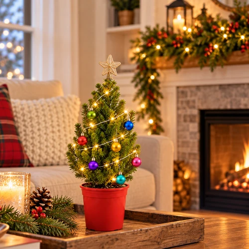 Holiday Tabletop Dwarf Alberta Spruce