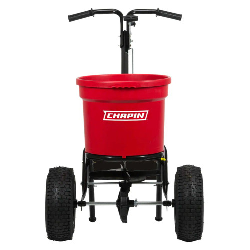 Chapin Contractor Surespread Turf Spreader with bucket