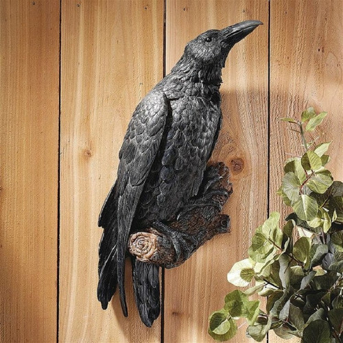 The Raven's Perch Wall Sculpture