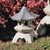 Asian Pagoda Temple Lantern Garden Statues Medium