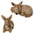 Darby and Hershel the Forest Fawns Baby Deer Statues Side View