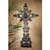 Our Lady of the Roses Iron Cross Statue Angel of Piece
