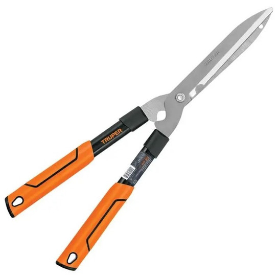 Shears orange hedge shears
