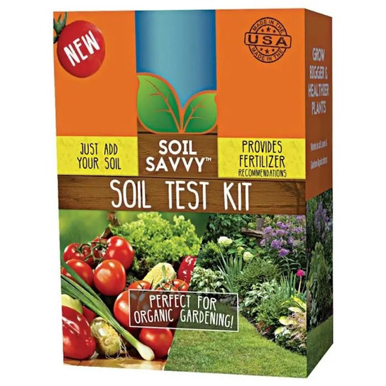 Soil Savvy soil test kit box