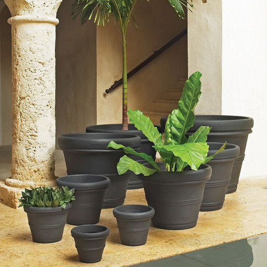 Brunello Planters Outside