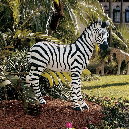 Zairen Zebra Animal Garden Statue in the Garden