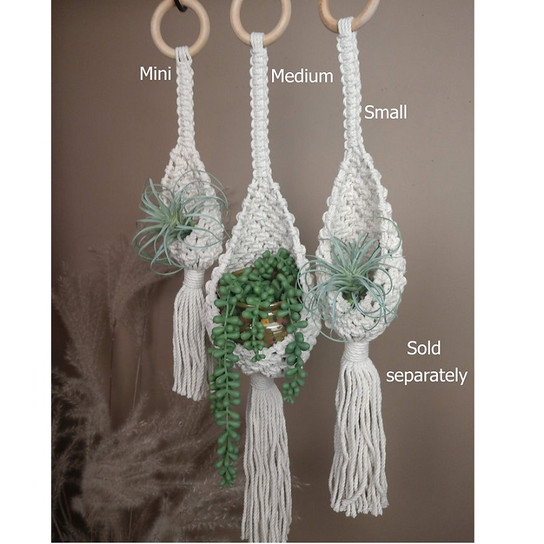 Macrame Airplant Hanger