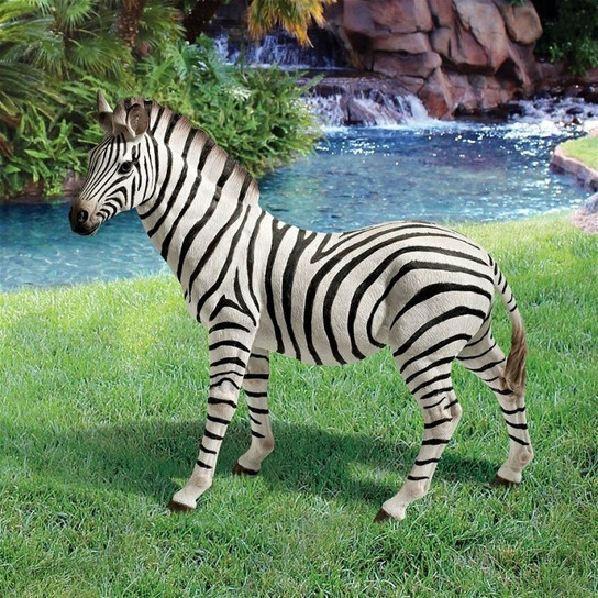 Zora, the Zebra Statue