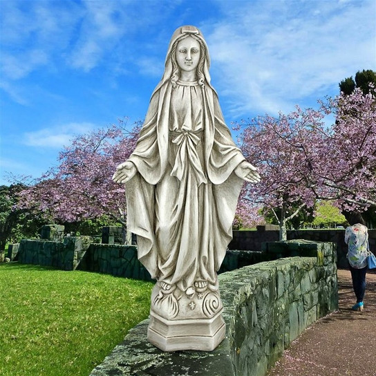 Madonna of Notre Dame Garden Statues