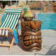 The Kanaloa (Teeth) Grand Tiki Sculptural Plant Stand