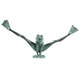 Crazy Legs, Leap Frog Bronze Garden Statue