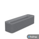 Slat Self-Watering Window Box Planter - Crescent Garden | Plant Addicts