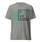 It's DeliciOsa Not DeliciosA T-Shirt - Athletic Grey Triblend - Front View