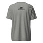 It's DeliciOsa Not DeliciosA T-Shirt - Athletic Grey Triblend - Back View