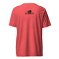 I Stopped Pulling Weeds To Be Here T-Shirt - Red Triblend - Back View