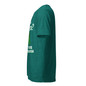 Are You A Monstera? Because You're Looking Deliciosa T-Shirt - Teal Triblend - Left Side View