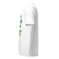 Tell Me I'm Cute & Buy Me Plants T-Shirt - Solid White Triblend - Left Side View