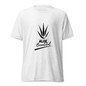 Aloe Beautiful T-Shirt - Solid White Triblend - Front View