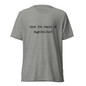 Have You Heard Of Hugelkultur? T-Shirt - Athletic Grey Triblend - Front View