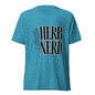 Herb Nerd T-Shirt - Aqua Triblend - Front View
