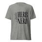 Herb Nerd T-Shirt - Athletic Grey Triblend - Front View