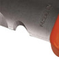 Deluxe Stainless Steel Soil Knife back blade focus