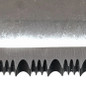 Knife Deluxe soil knife blade close-up