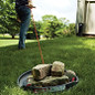 GardenGlide garden transporter carrying rocks