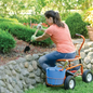 Gardening Sitting On Garden Scoot