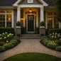 Dwarf Serbian Spruce Tree Form Front yard focal point