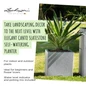 Self Watering CANTO Slatestone Planters