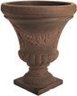 Rust Festonada Urn Planter