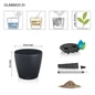 Classico Color Round Planter Dimensions